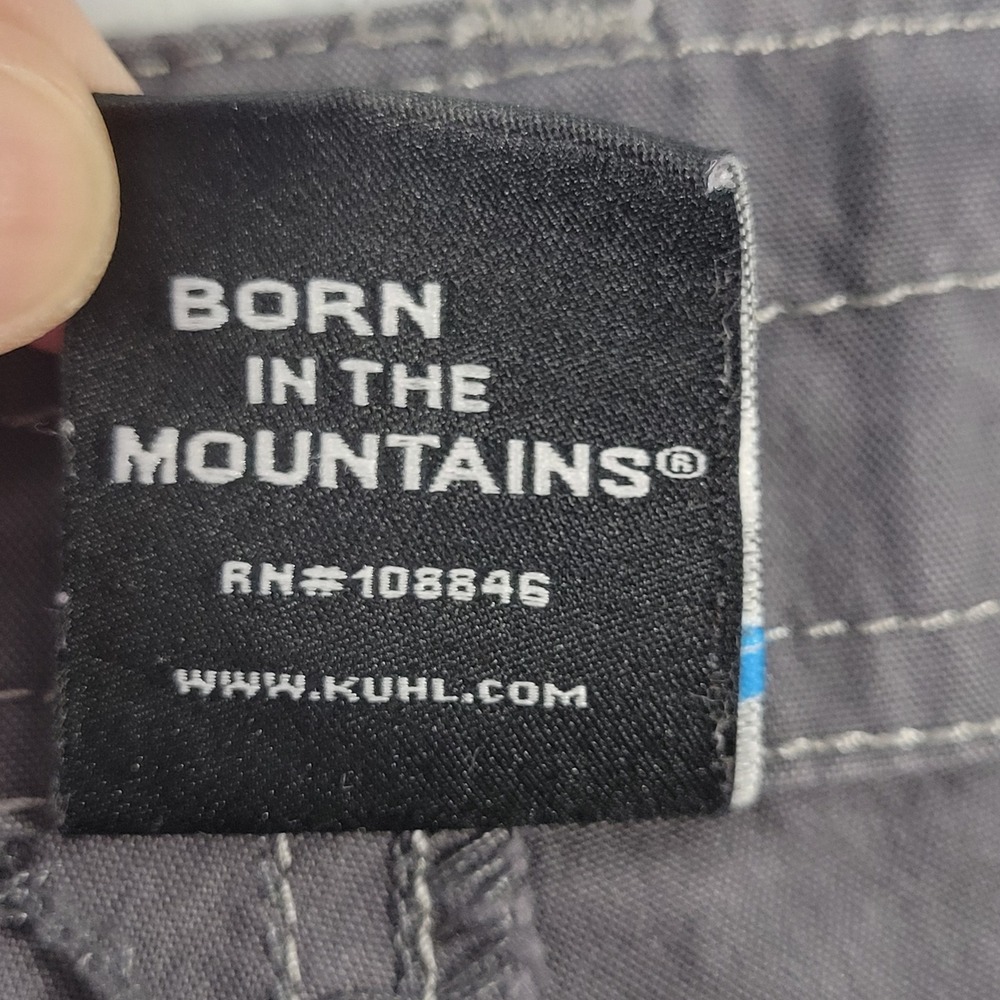 Kuhl Womens Gray Cargo Hiking Pants Size 10 Reg Utility Outdoor Trousers - Picture 8 of 11